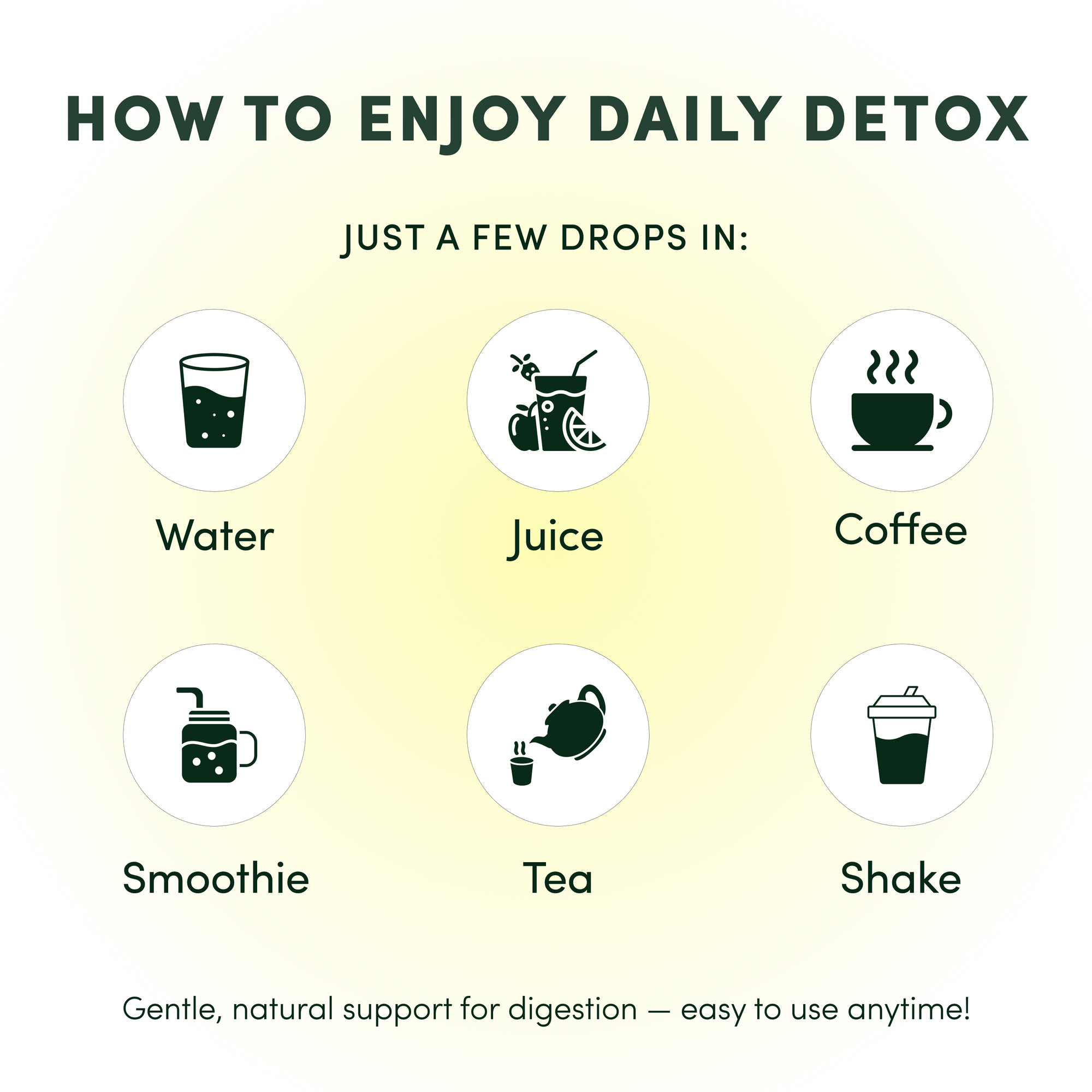 Liquid Chlorophyll Drops